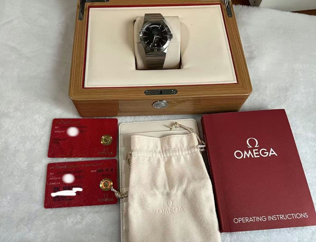 オメガ コンステレーションデイデイト 123.10.38.22.01.001