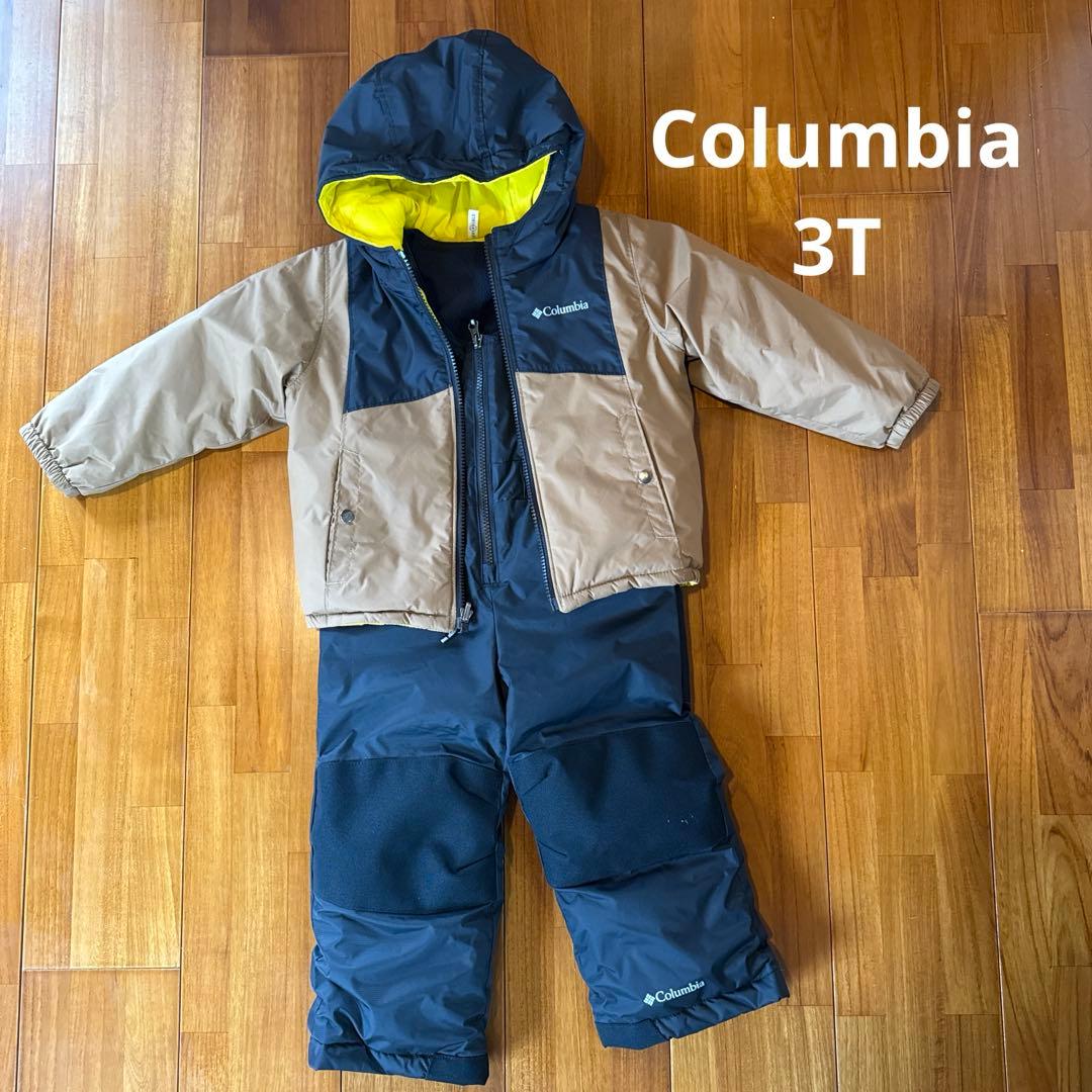 Columbia*3T*ジャケットとビブパンツのセット