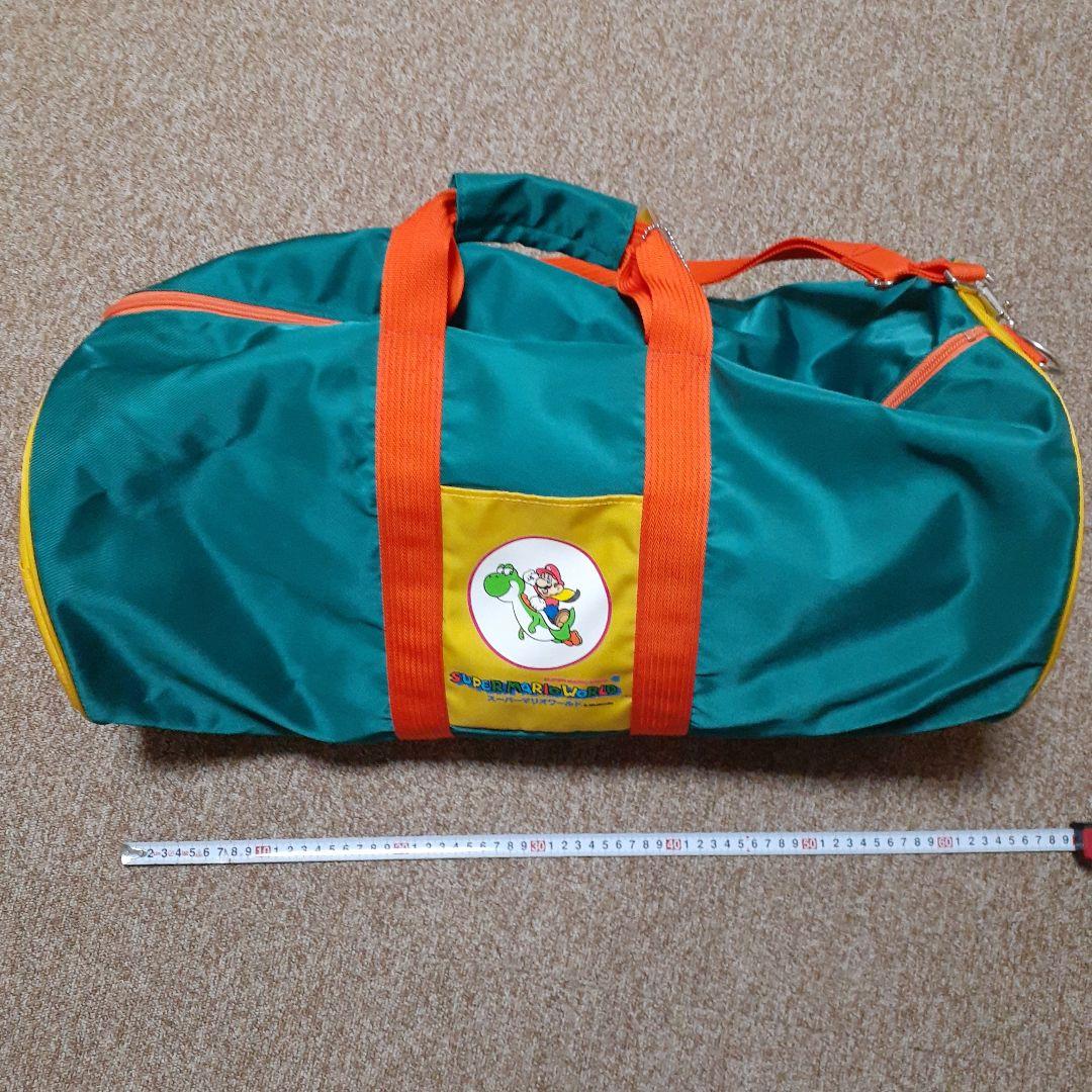 スーパーマリオワールド　ダッフルバッグ　当時物