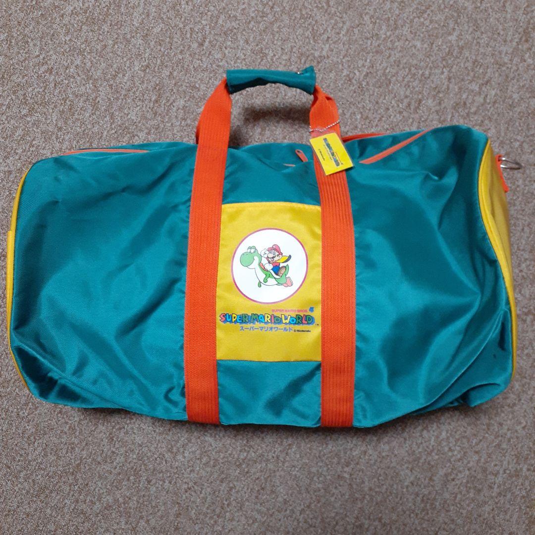 スーパーマリオワールド　ダッフルバッグ　当時物