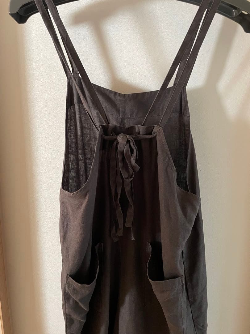かぐれ　リネンサロペット　25ss