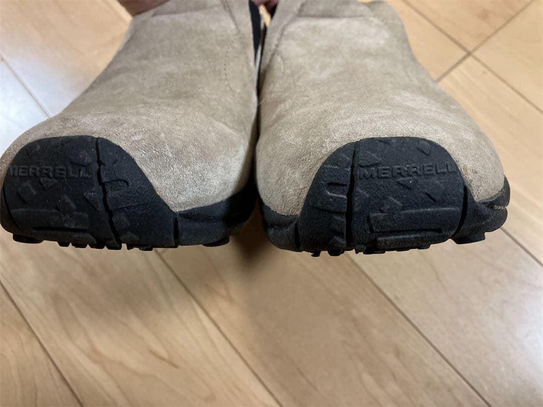 MERRELL ベージュ スリッポンシューズ