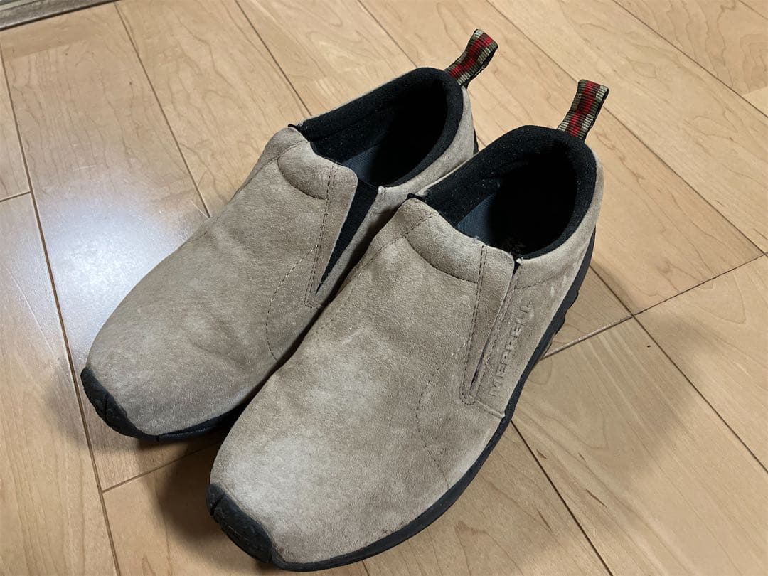 MERRELL ベージュ スリッポンシューズ