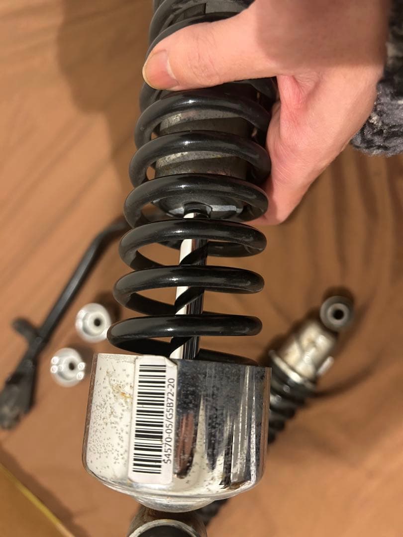 Harley-Davidson スポーツスター 純正リアサス＋サイドスタンド