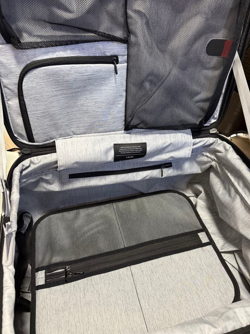 LOJEL オフホワイト キャリーケース　【傷あり】