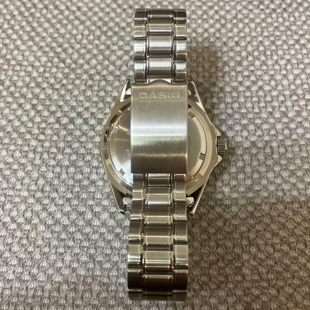 CASIO MTD-1010 ダイバーズ カシサブ 青ベゼル 腕時計 W6162