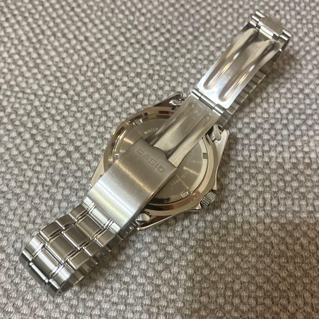 CASIO MTD-1010 ダイバーズ カシサブ 青ベゼル 腕時計 W6162