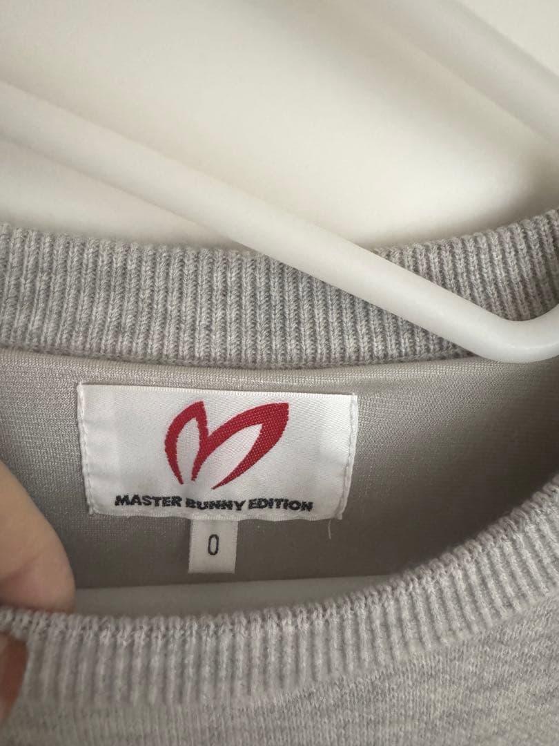 【MASTER BUNNY EDITION】グレーセーター
