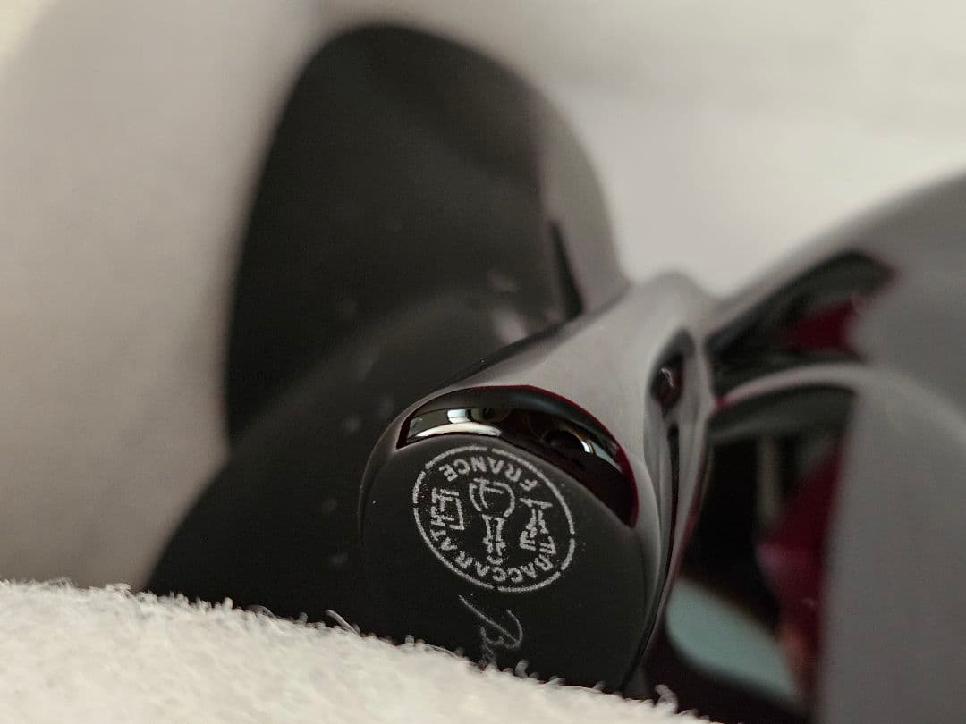 新品 Baccarat クリスタル ラッキーバタフライ BLACK パピヨン