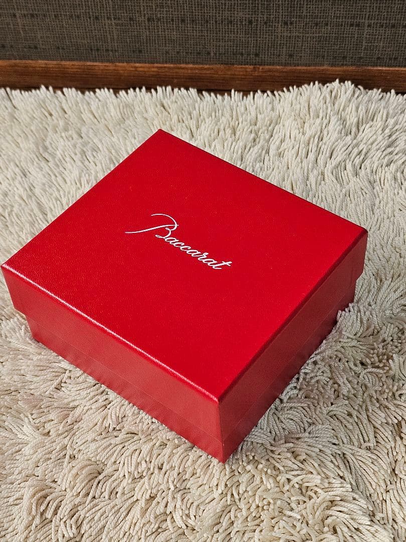 新品 Baccarat クリスタル ラッキーバタフライ BLACK パピヨン