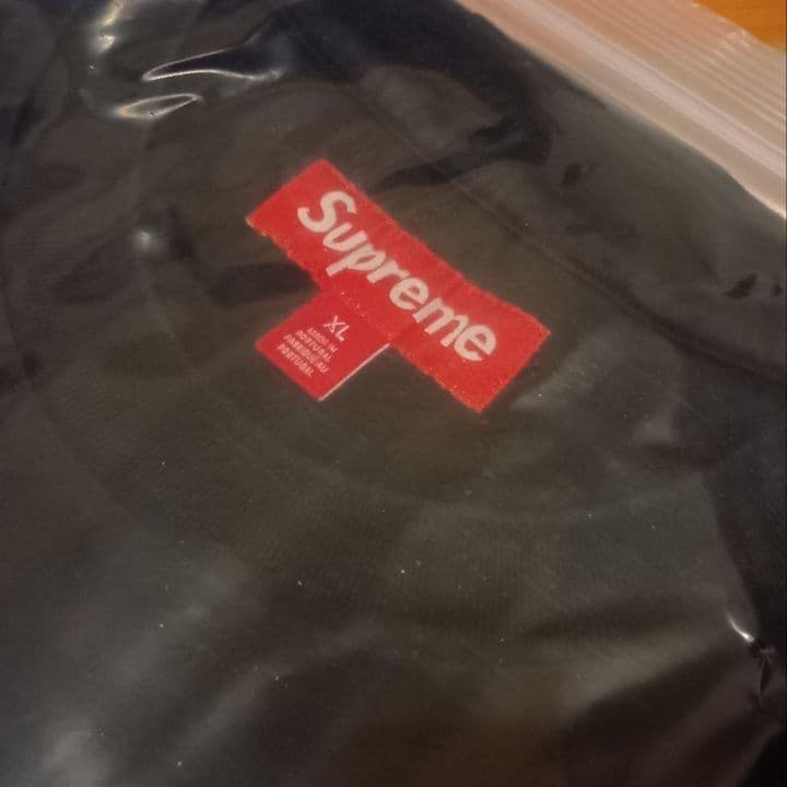 【黒XL】 シュプリーム Small Box L/S Tee