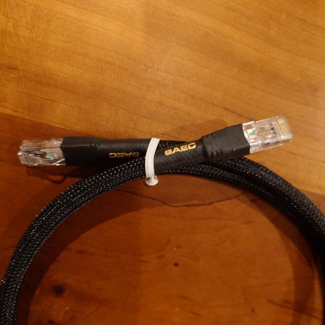 SAEC (サエク) 用高品質LANケーブル SLA-500 1.2m (中古)