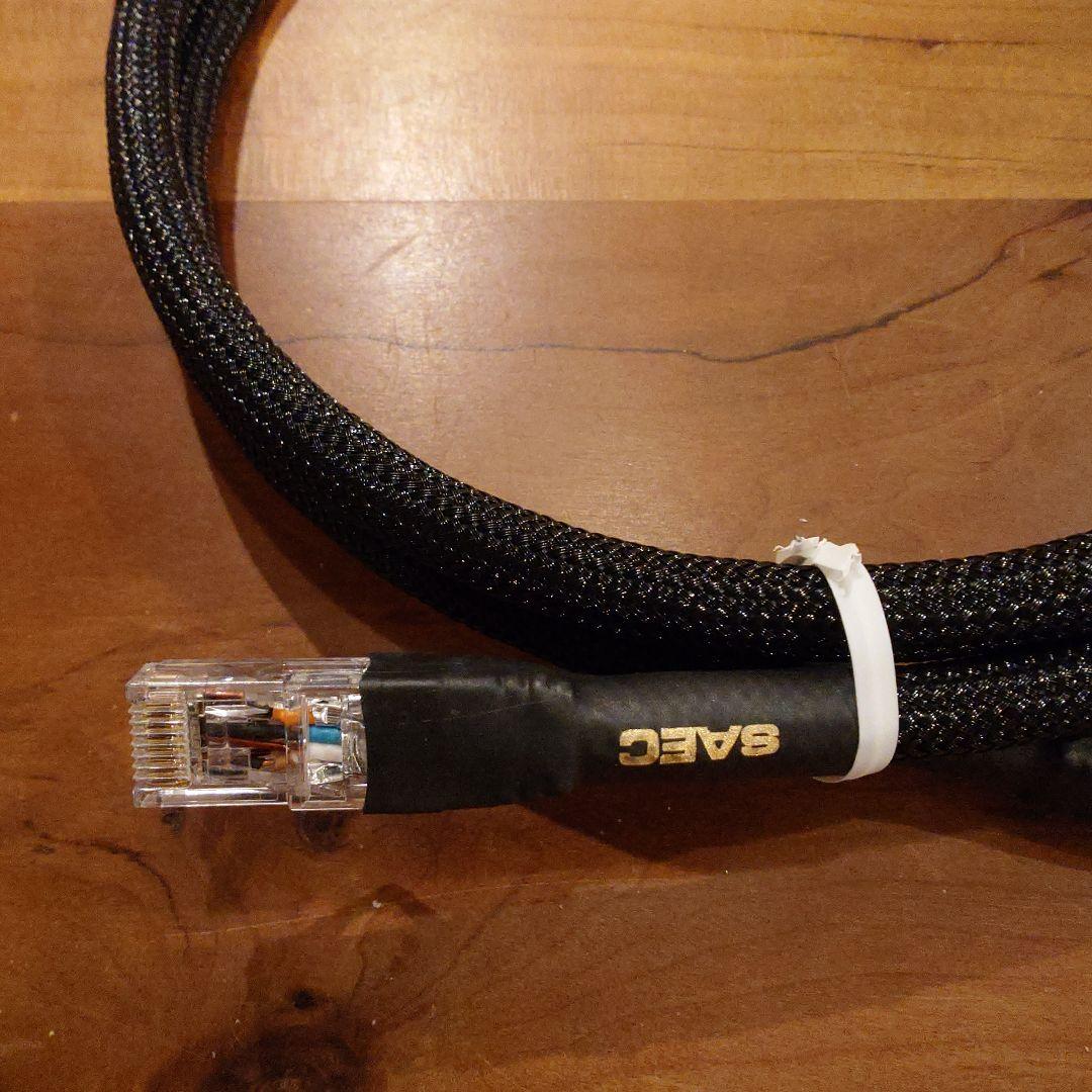 SAEC (サエク) 用高品質LANケーブル SLA-500 1.2m (中古)
