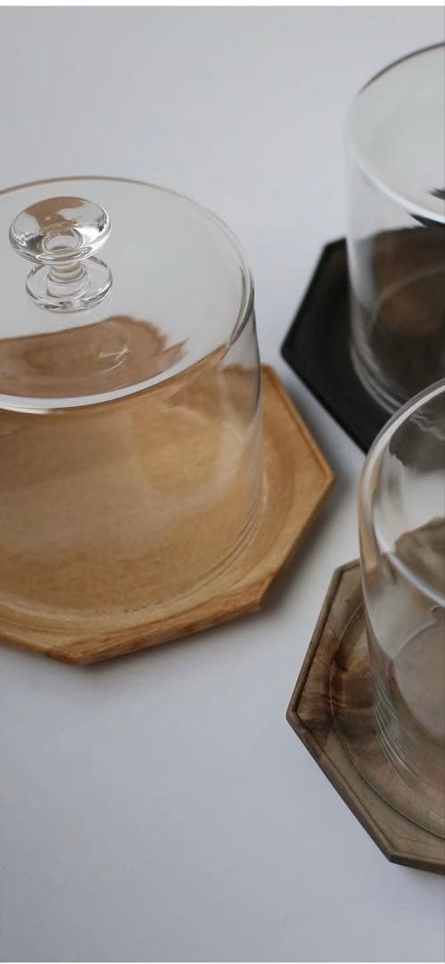 奥 泰我・鈴木 潤吾 dome＋オクトゴナル6寸（ナラ） ガラスドーム NODE