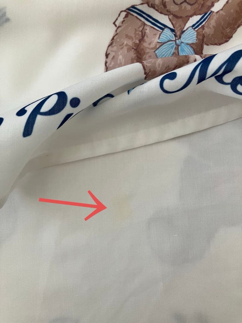 メゾピアノ　マリンくま　ワンピース　130