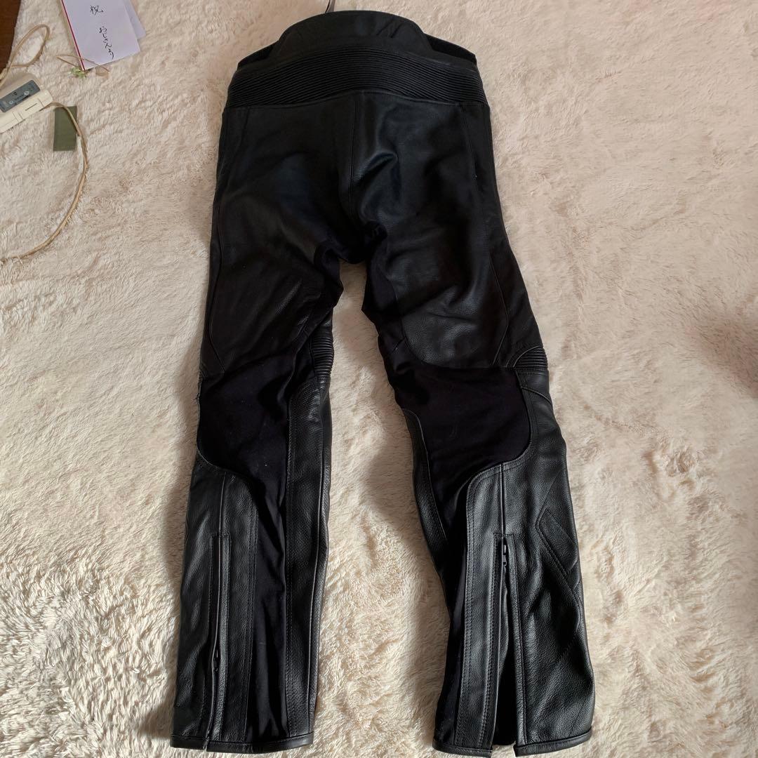 HYOD レザー バイクパンツ LL ブラック