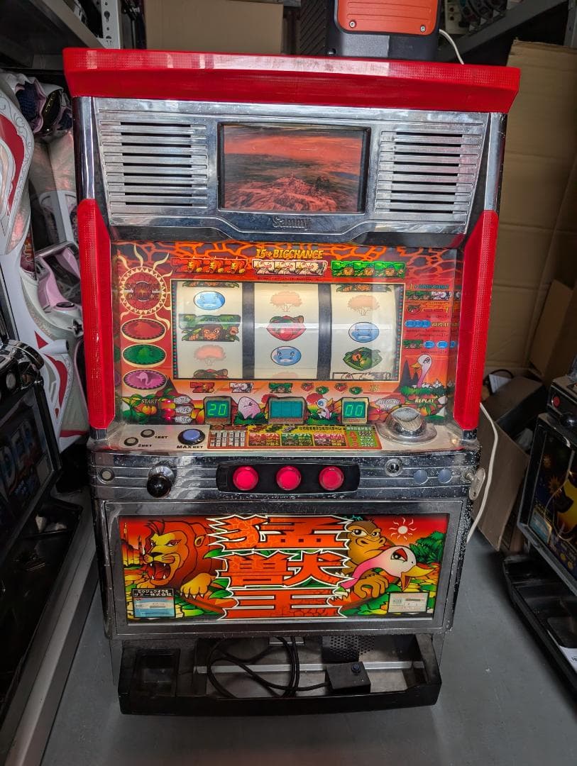 パチスロ　猛獣王S　サミー　４号機　スロット　家スロ