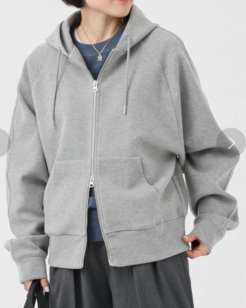 AP STUDIO ボンディングミニマルパーカー