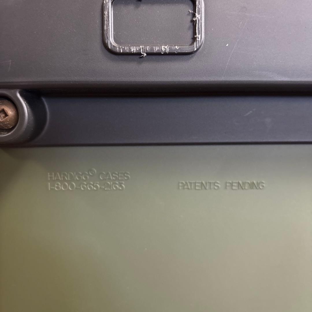 米軍放出品　HARDIGG STORM CASE キャリーケース　ODグリーン