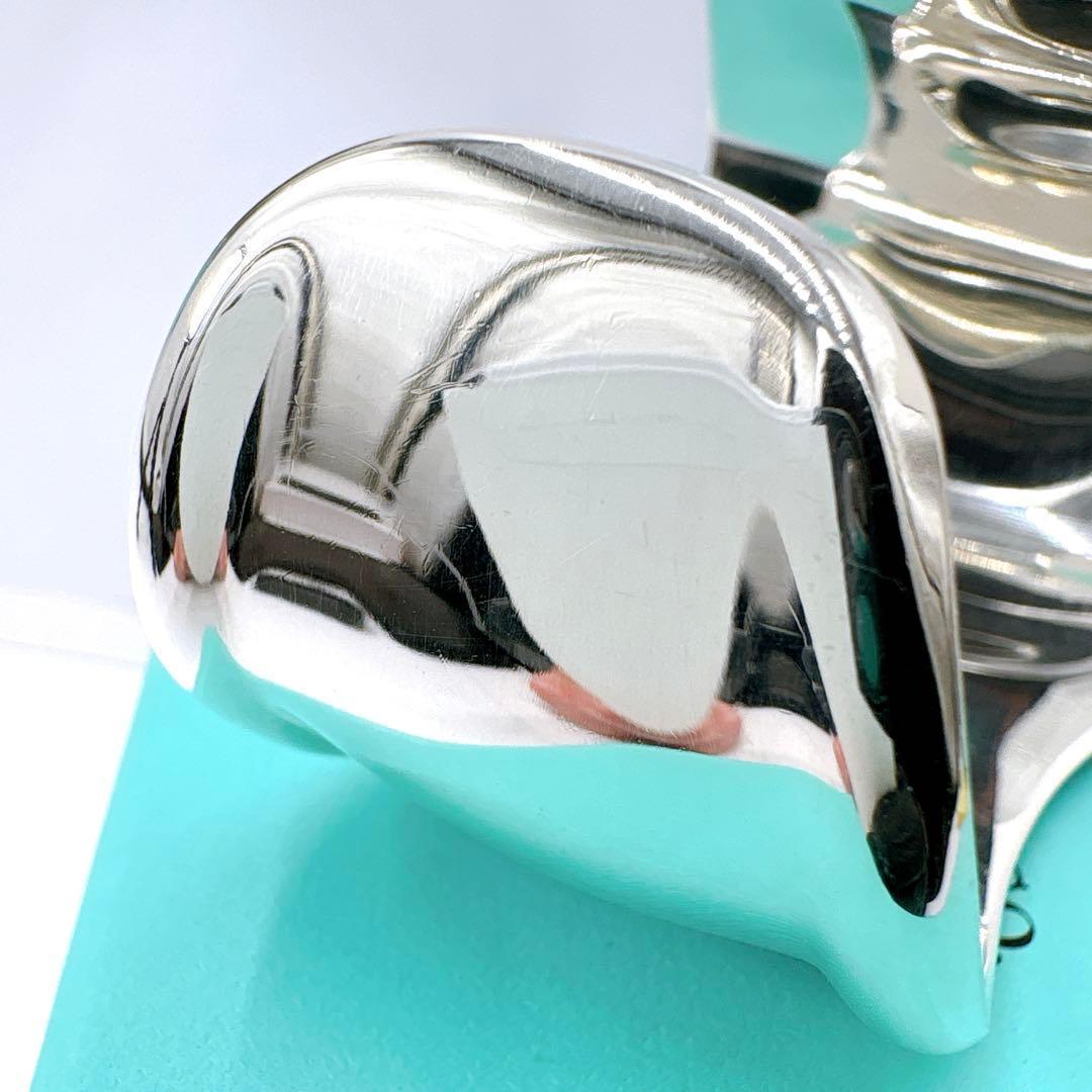 美品 ティファニー ボーンカフ スモール バングル シルバー925