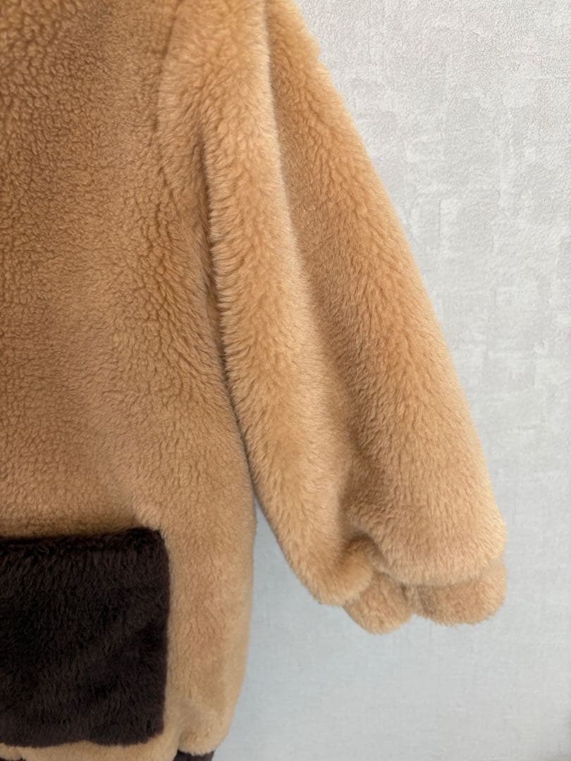 mini rodini☆ミニロディーニ　ボアジャケットブルゾン