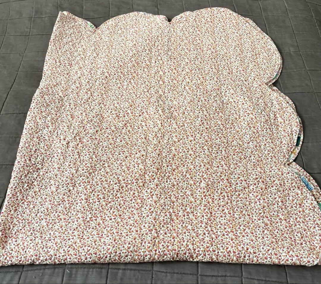 【美品】アメリカンアンティークキルト⭐︎ダブルウエディング 約208×180cm