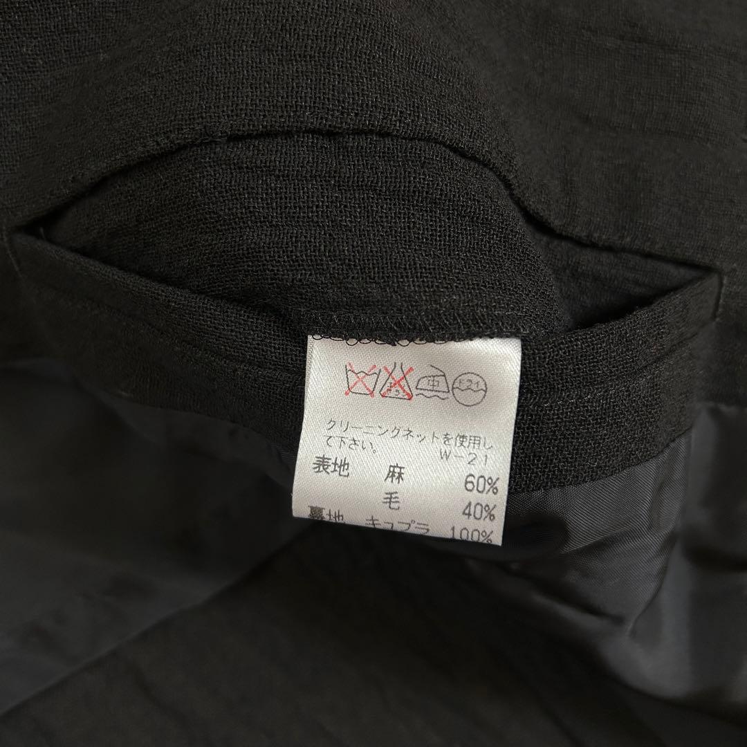 【ISSEY MIYAKE MEN】00ss リネンウール マオカラージャケット