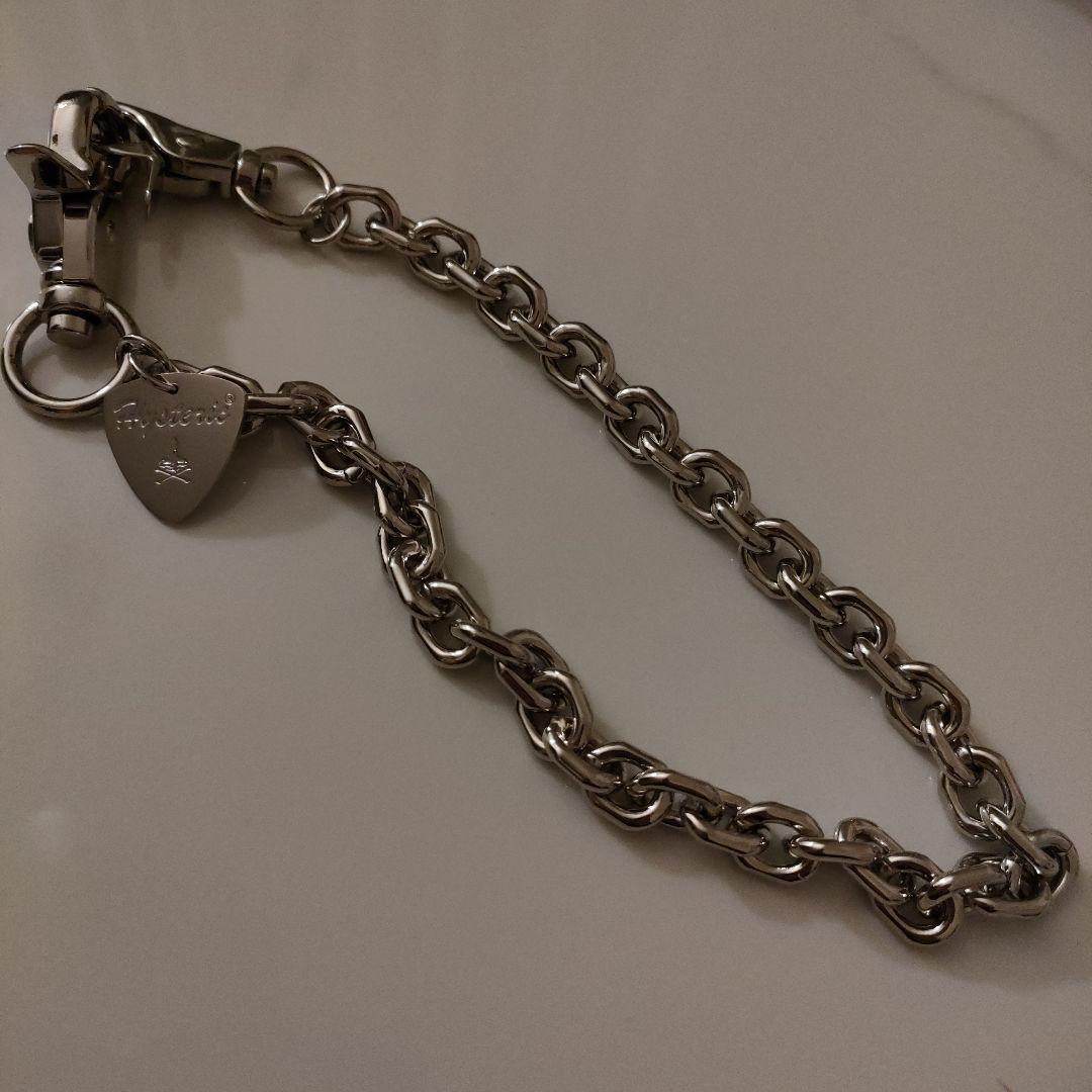 ヒステリックグラマー WOMAN ON SKULL PICKウォレットチェーン