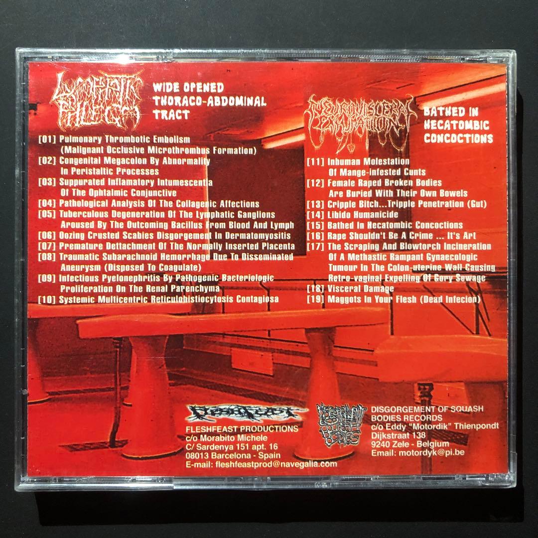 未開封）LYMPHATIC/NEURO【CD】ゴアグラインド グラインドコア