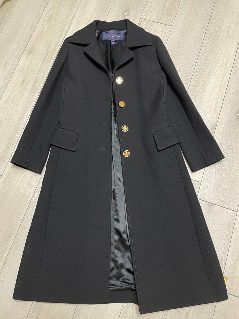 ヴィトン ウール チェスターコート 38 美品