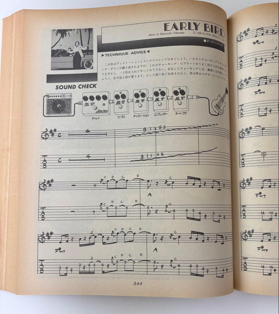 高中正義ギター全曲集 入手困難な貴重な楽譜　ギター譜