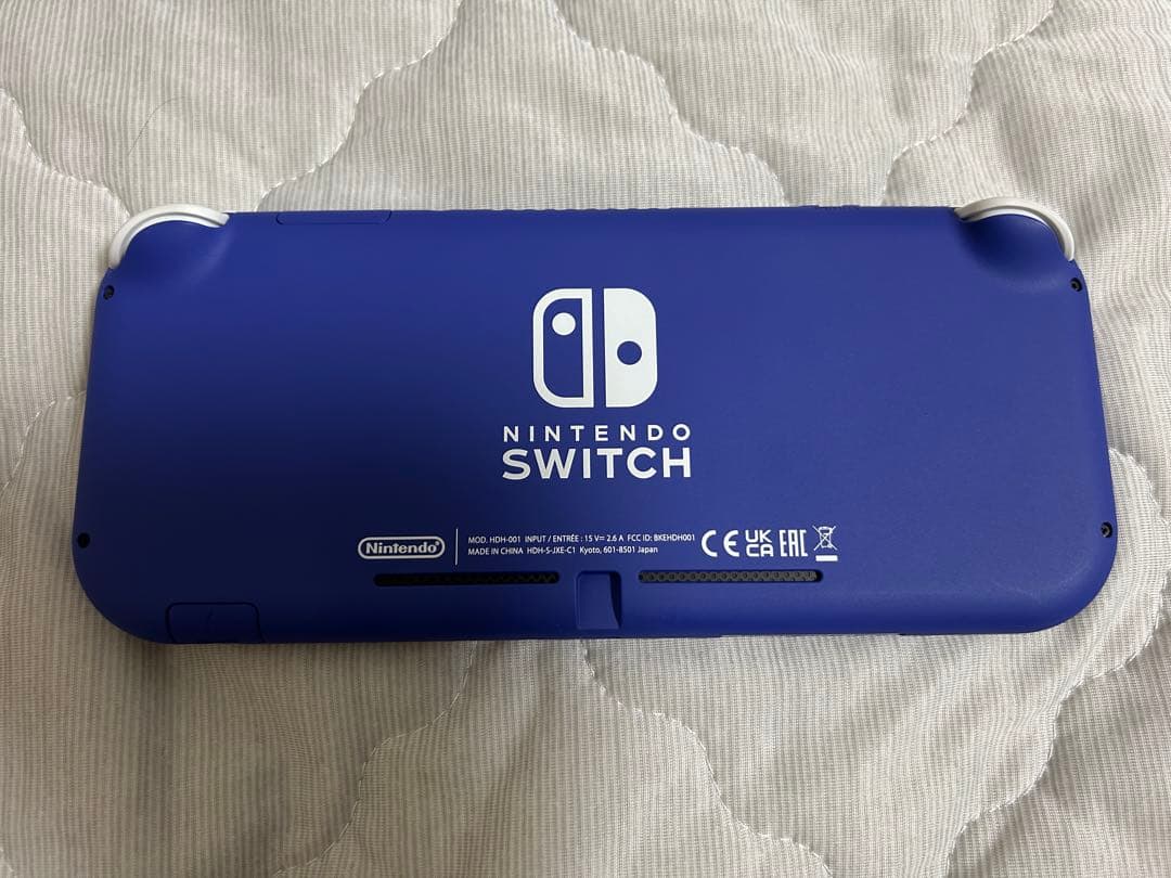 Nintendo Switch Lite 青 + ソフト2本+ケース