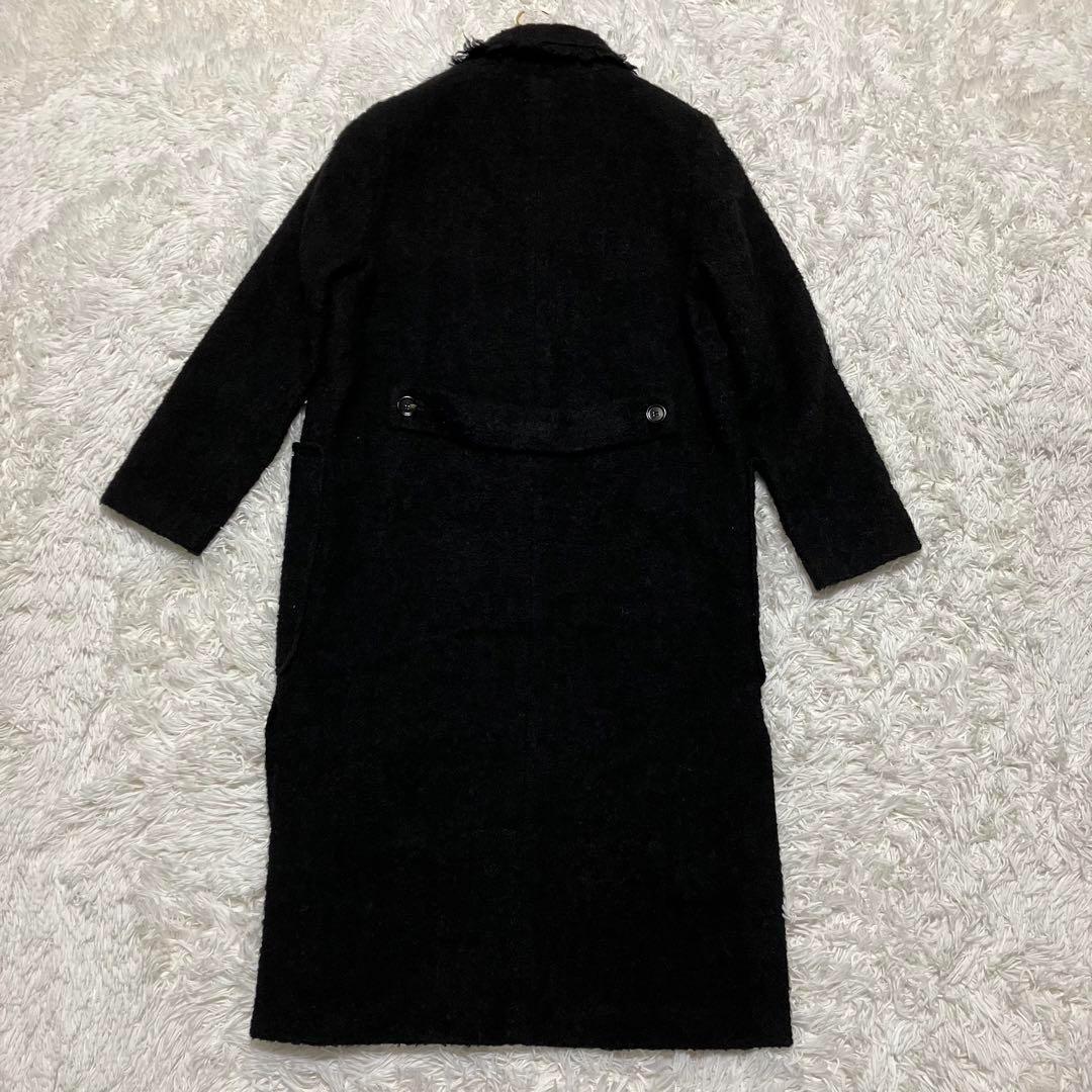 ✨美品 大きいサイズ✨マレーラ チェスターコート アルパカ マキシ丈 メランジ