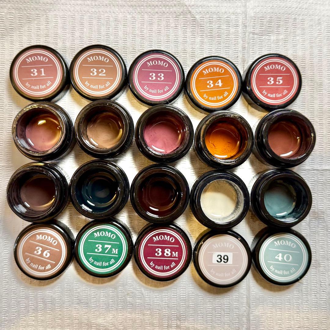 のししさま専用 MOMOジェル カラーセット 69色 nail for all