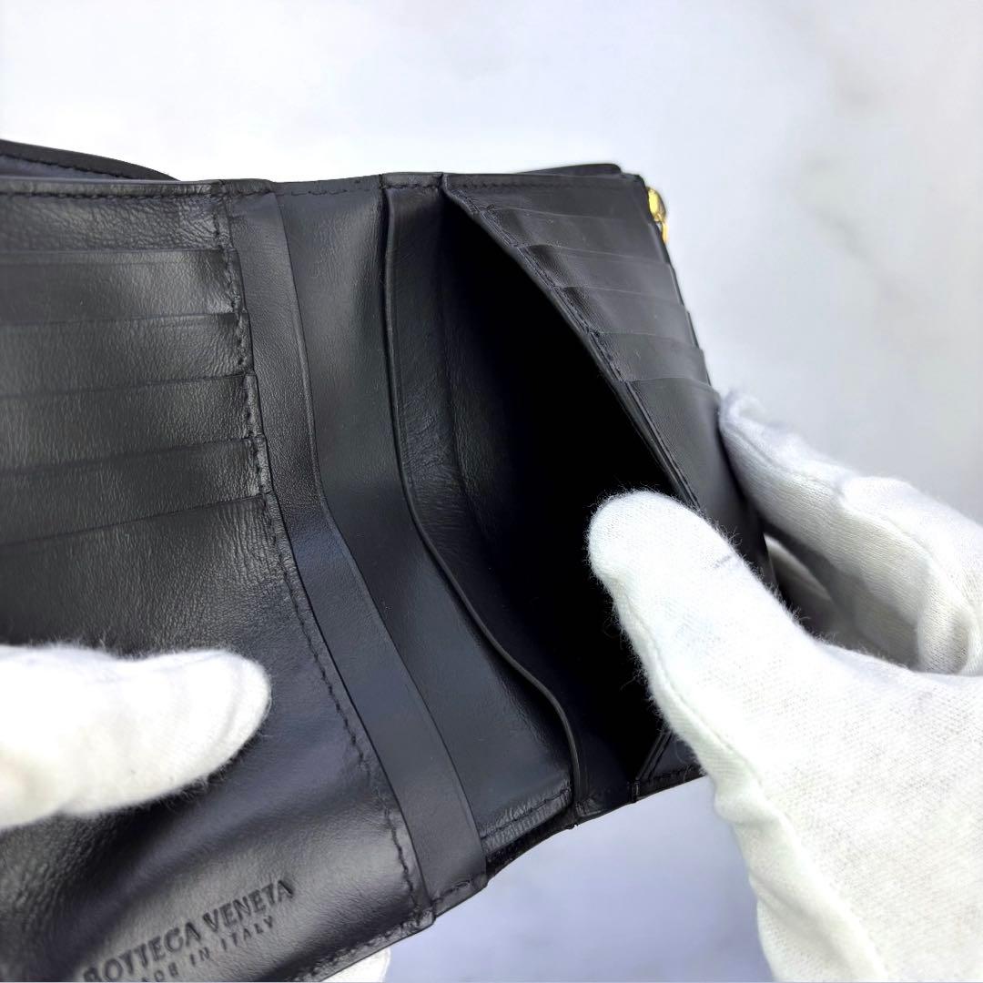 【極美品✨】BOTTEGA VENETA 財布 2つ折り カセット ミディアム