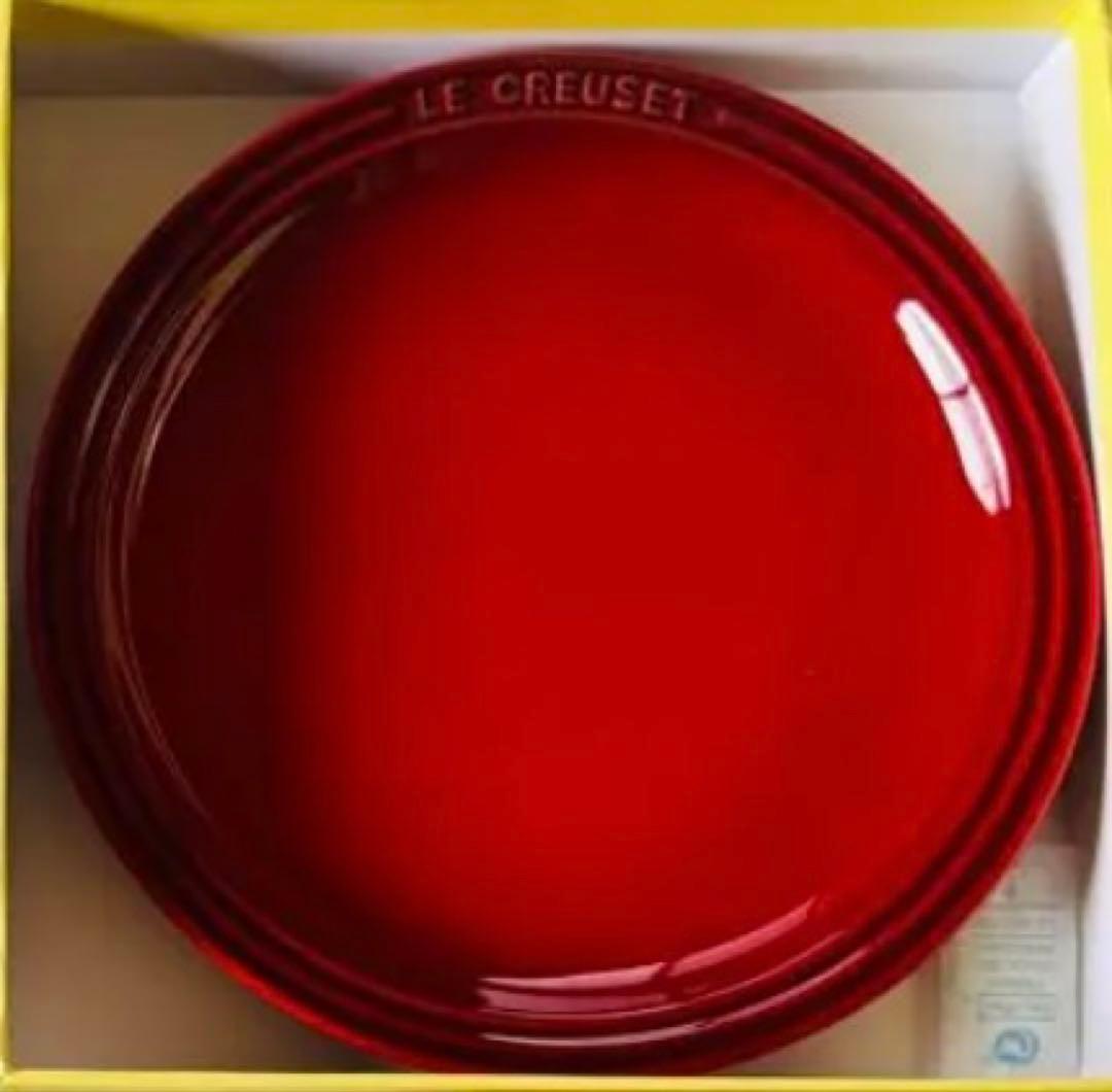 最終値下げ！LE CREUSET ラウンドプレート 19cm 4枚 クリスマス