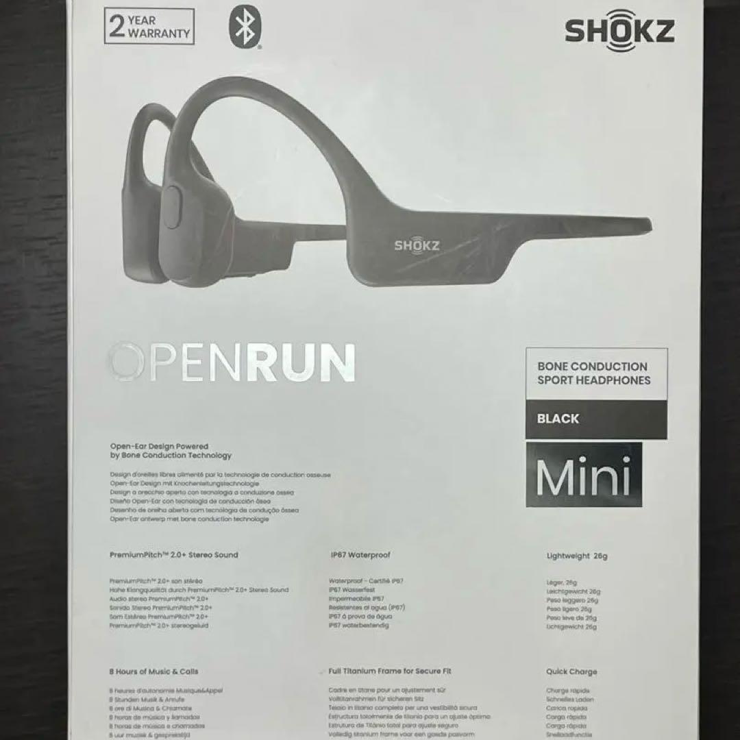 イヤホン SHOKZ OPENRUN MINI