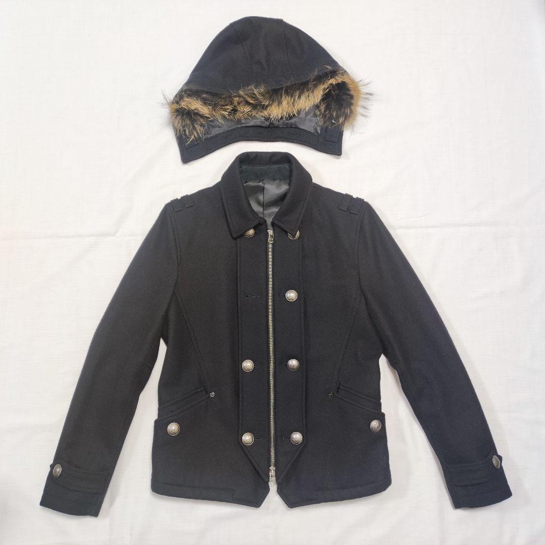 PPFM ナポレオンジャケット 黒 00s archive Y2K Pコート