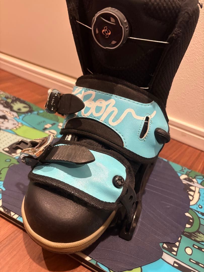 バートン　チョッパー 130センチ　フルスノーボードセット　ブーツ24.5