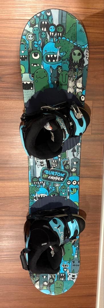 バートン　チョッパー 130センチ　フルスノーボードセット　ブーツ24.5