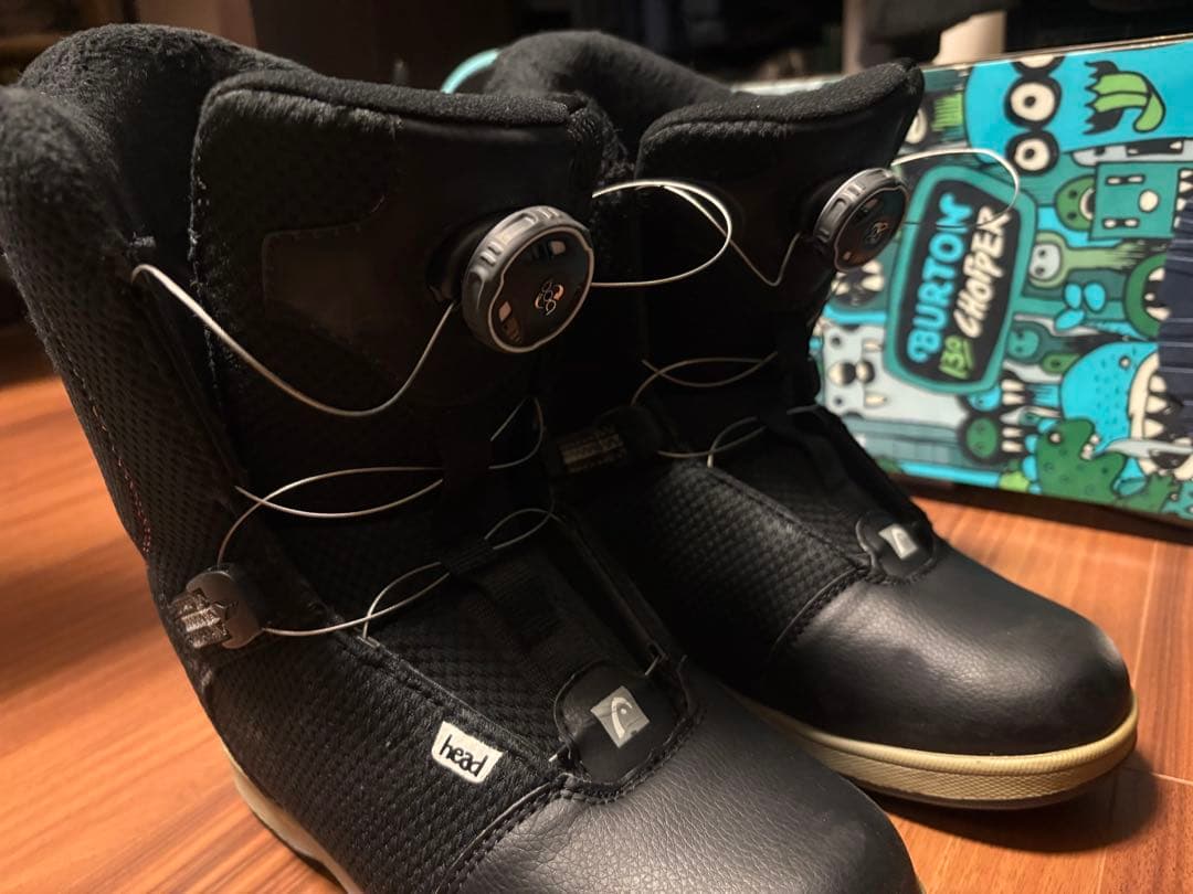 バートン　チョッパー 130センチ　フルスノーボードセット　ブーツ24.5