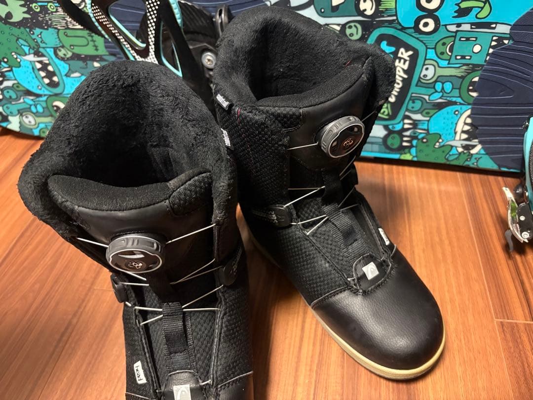 バートン　チョッパー 130センチ　フルスノーボードセット　ブーツ24.5