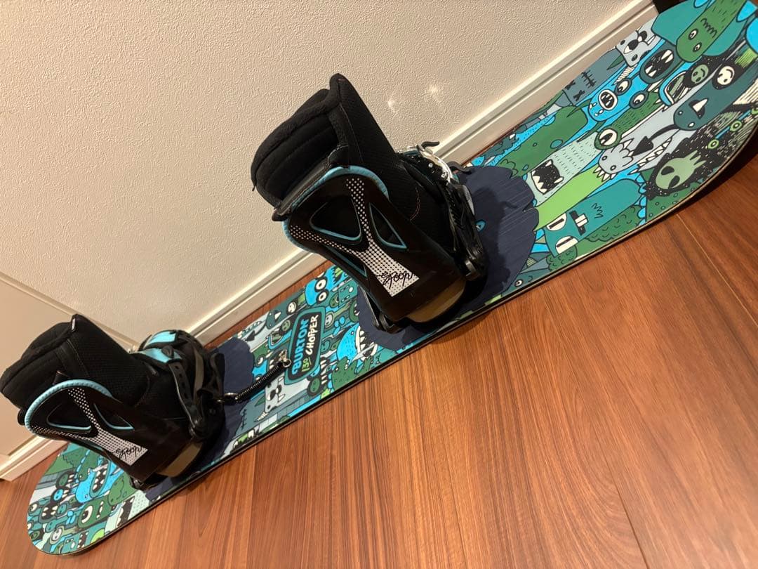 バートン　チョッパー 130センチ　フルスノーボードセット　ブーツ24.5