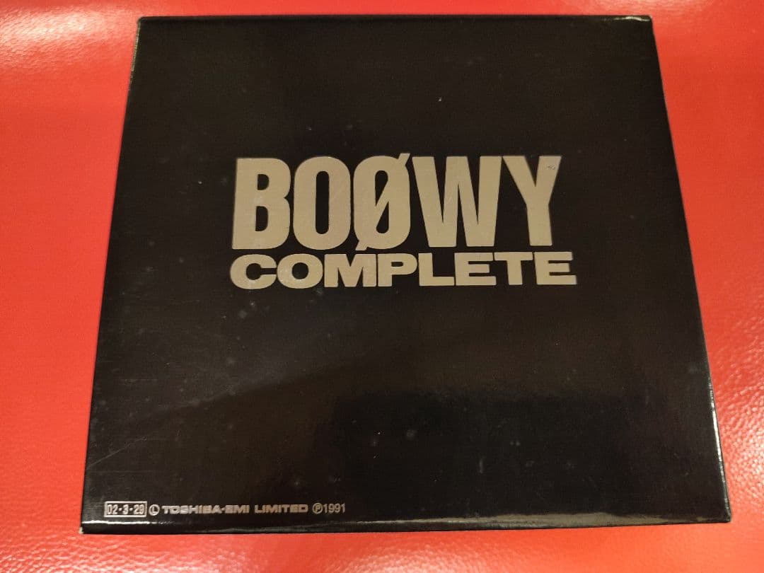 帯付　BOØWY COMPLETE 10枚組CD　リマスター