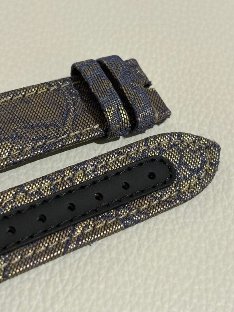 つよし様　ジャン・ルソー kimono時計ベルト 着物 墨流し20-18mm