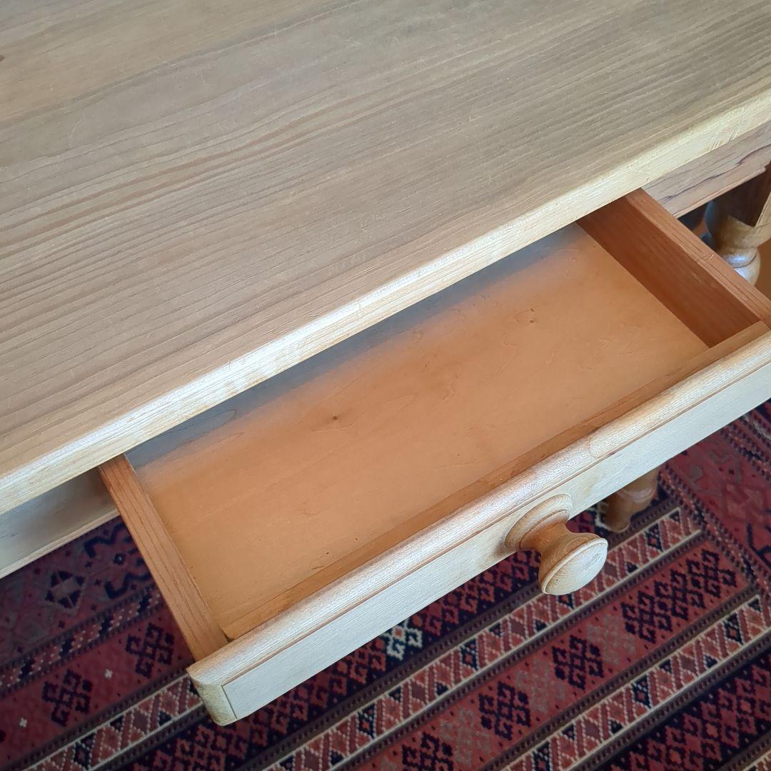 PINK HOUSE アンティークパイン木製テーブル