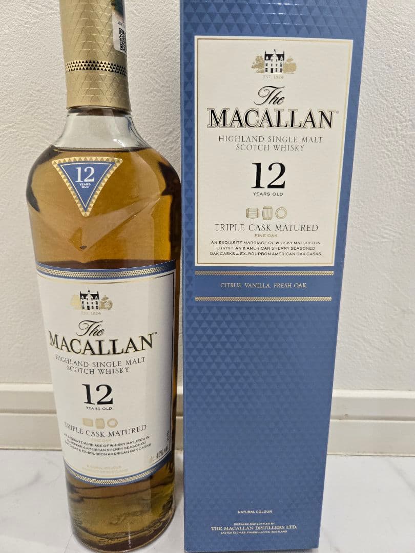 The Macallan 12年 トリプルカスク ダブルカスク マッカラン 休売