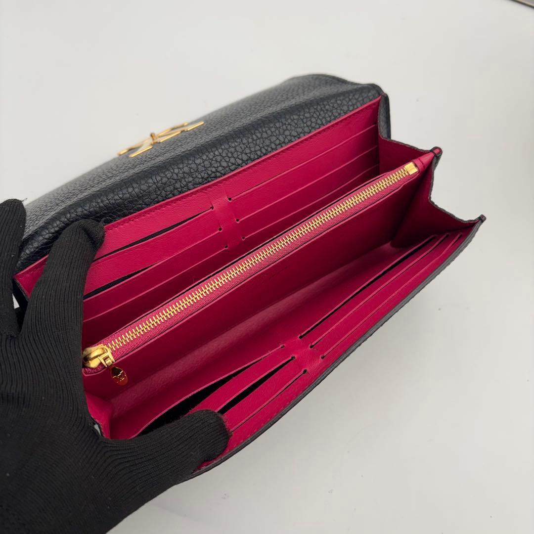 ルイヴィトン トリヨン ポルトフォイユ カプシーヌ 長財布