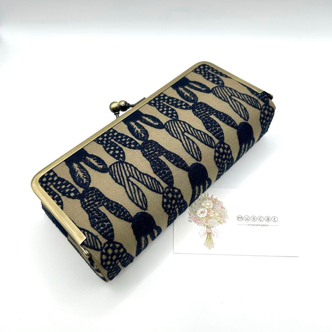 a-ya⚮̈ ミナペルホネン/ボックスがま口・大/おまとめ2点