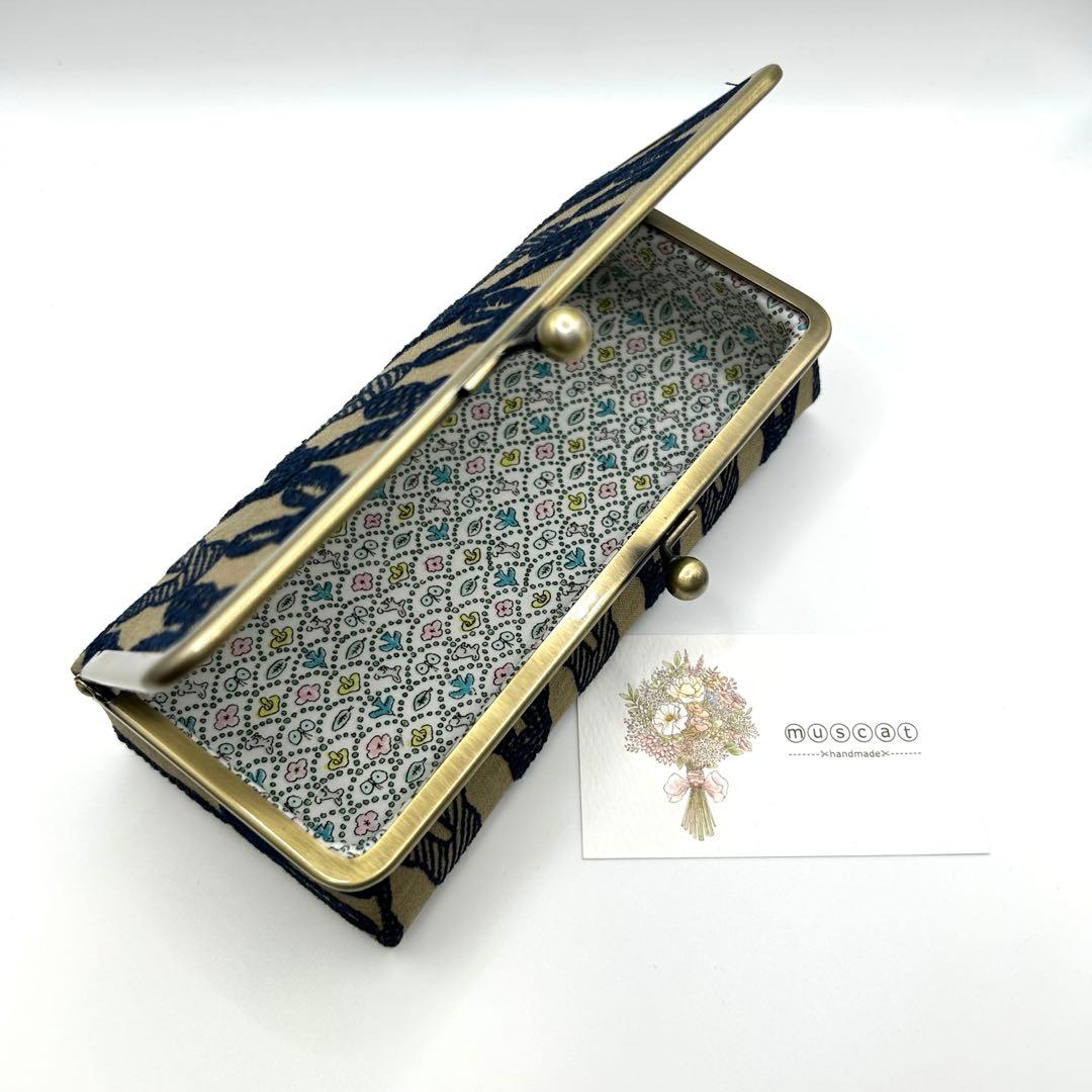 a-ya⚮̈ ミナペルホネン/ボックスがま口・大/おまとめ2点